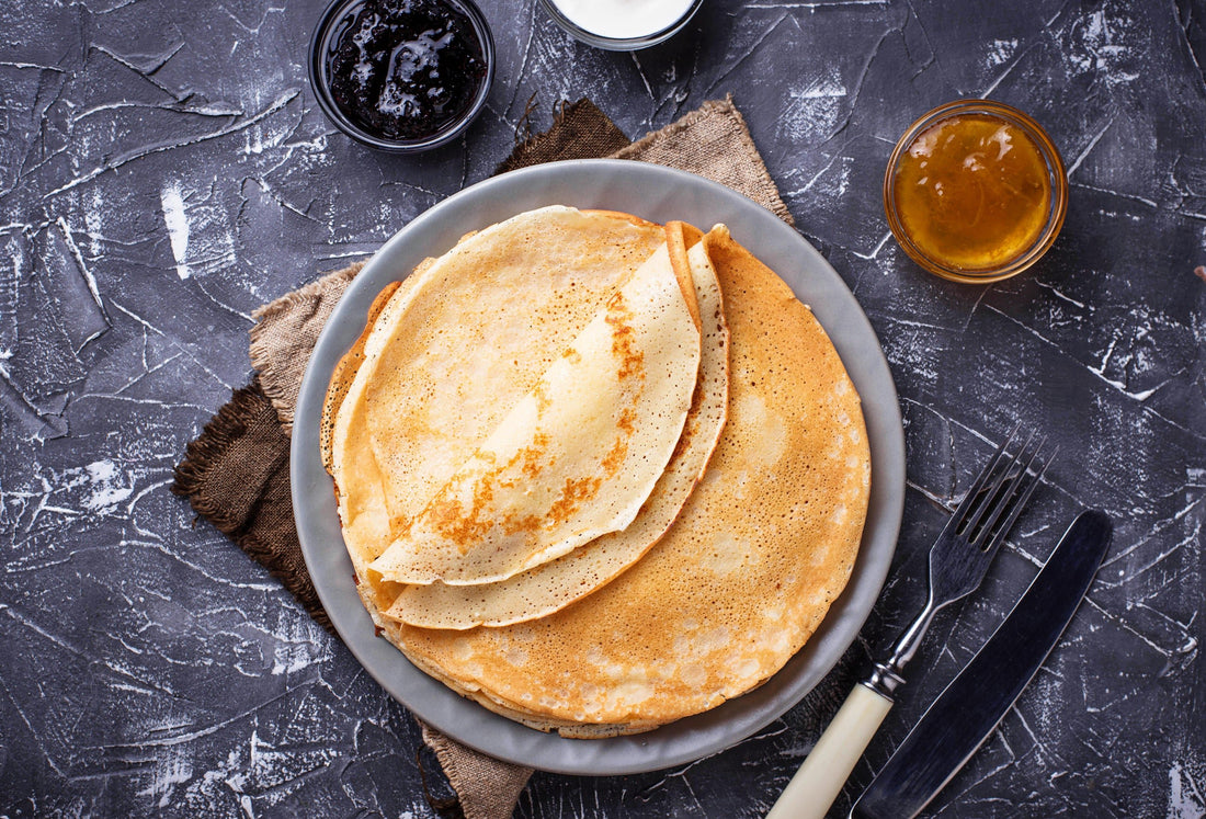 Crêpes à la bière, à la vanille et au rhum - Vanillia