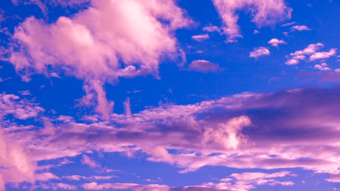 high-angle photography of clouds