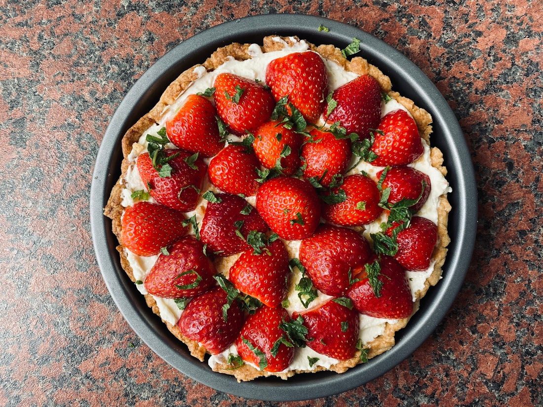 strawberries on white ceramic bowl