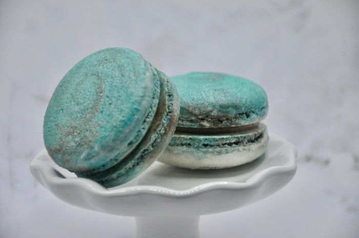 a couple of cookies that are on a plate