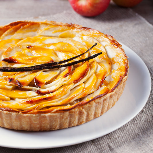 Tarte aux pommes vanillée - Vanillia