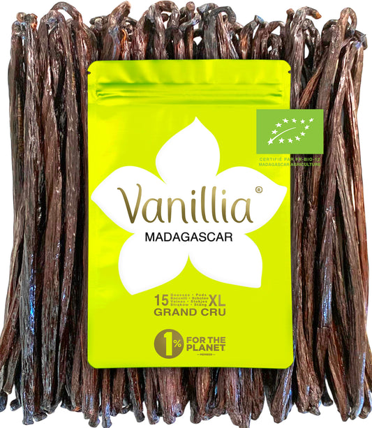 BIO • Gousses de Vanille Bourbon de Madagascar