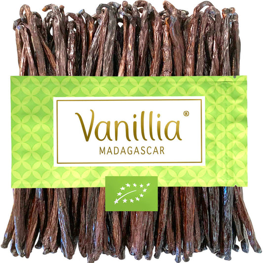 Organic bourbon vanilla pods